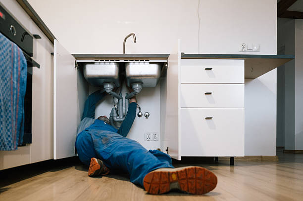 Professional Drain Cleaning technician working in Harker Heights, TX